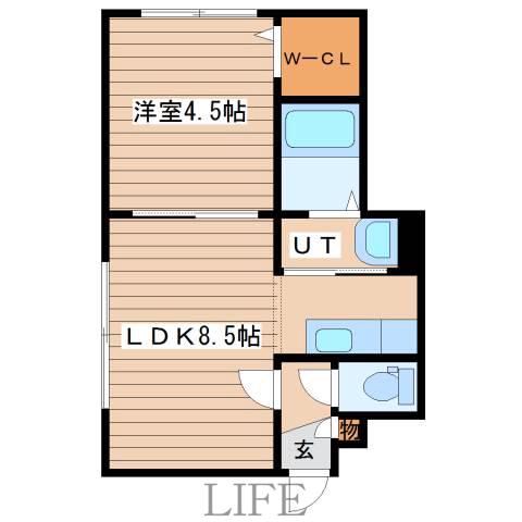 シティレジデンス西町南の間取り写真