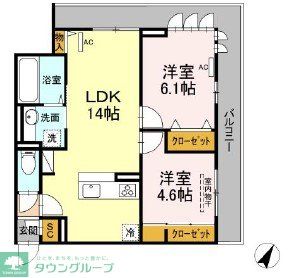 ANNEX TRINITYの間取り写真