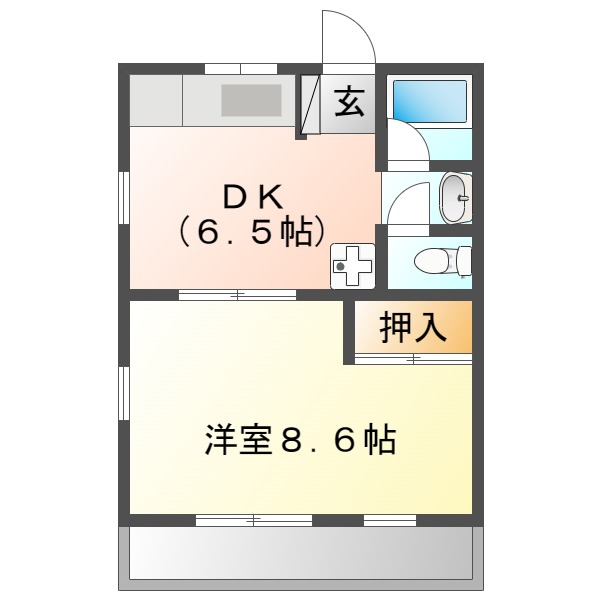 アリビラ千代田の間取り