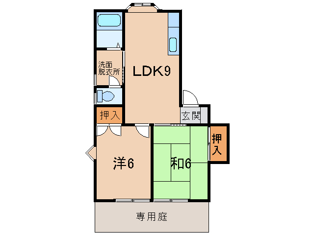 グリーンフル田村の間取り