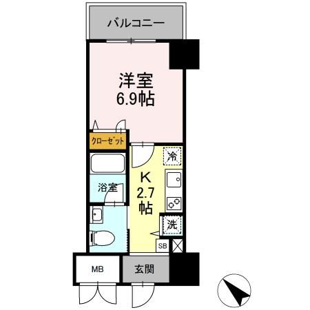 仮)D-room生麦5丁目PJの間取り