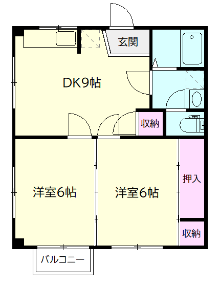 シェモアIの間取り