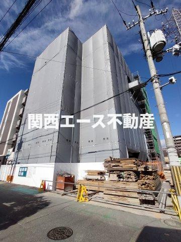 【プレジオ八戸ノ里の建物外観】