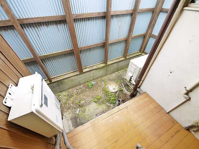 庭　お庭の付いた物件です