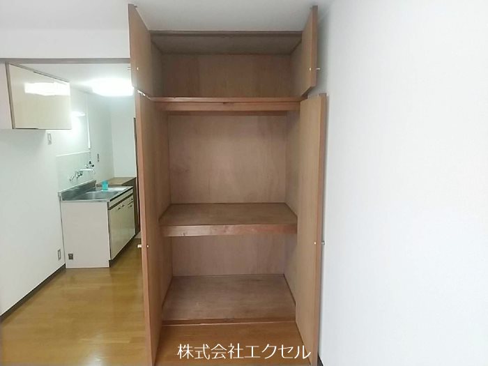 収納　収納付きのお部屋です。