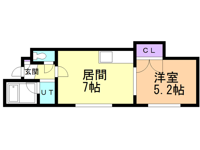 めぞん日吉館の間取り