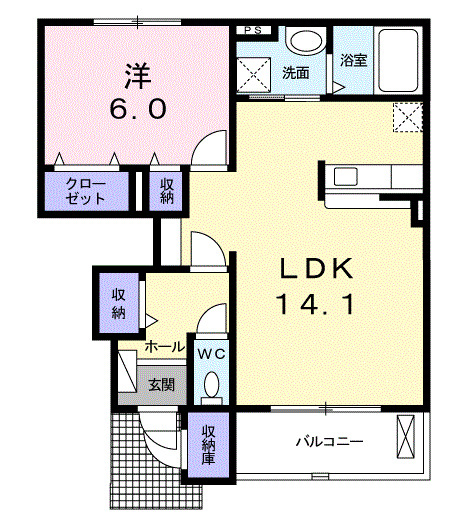 セレーノ・カーサの間取り