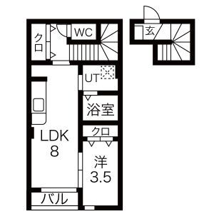 エレシス女川の間取り