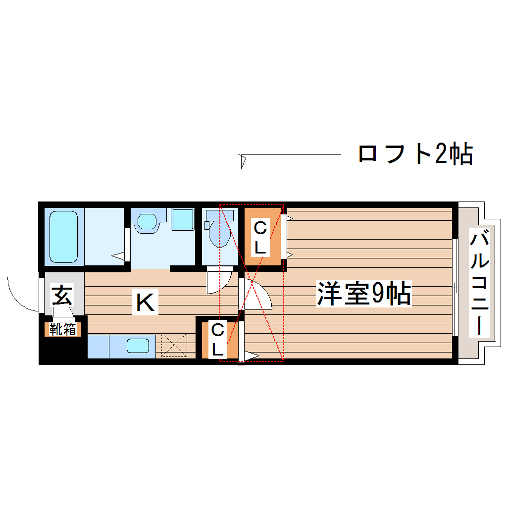 SUNHILLS南光台の間取り