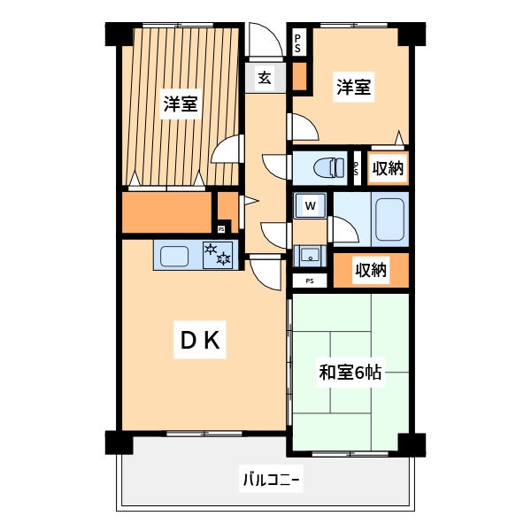 エマーレ新川崎の間取り