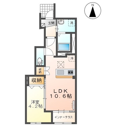 カメリア山王の間取り