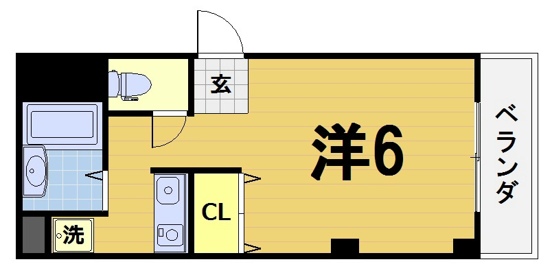 コンフォールカレッジの間取り