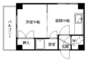 アーバン平岸の間取り