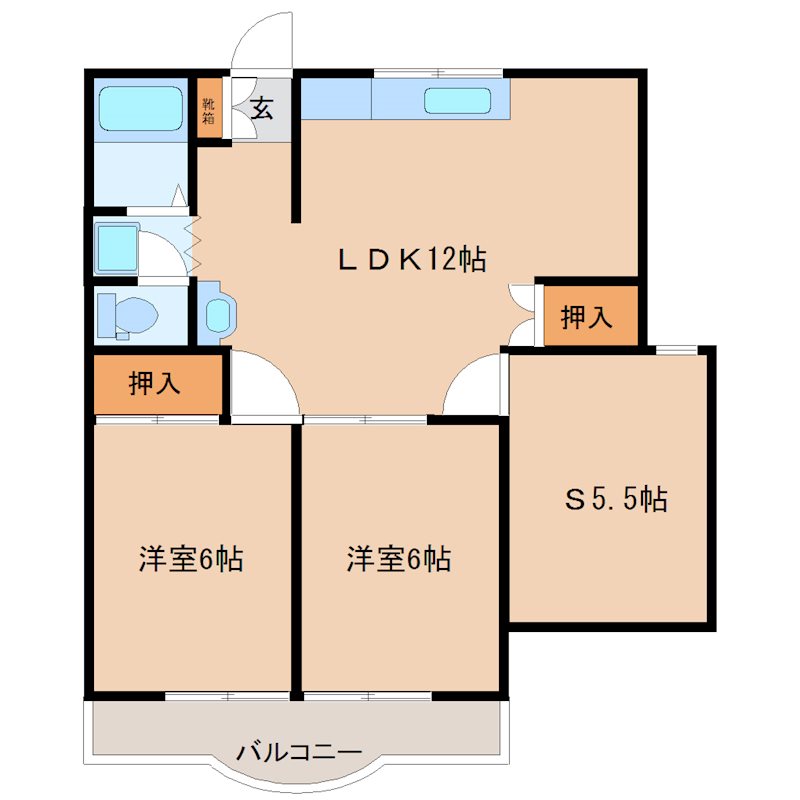 ドリームパレスの間取り