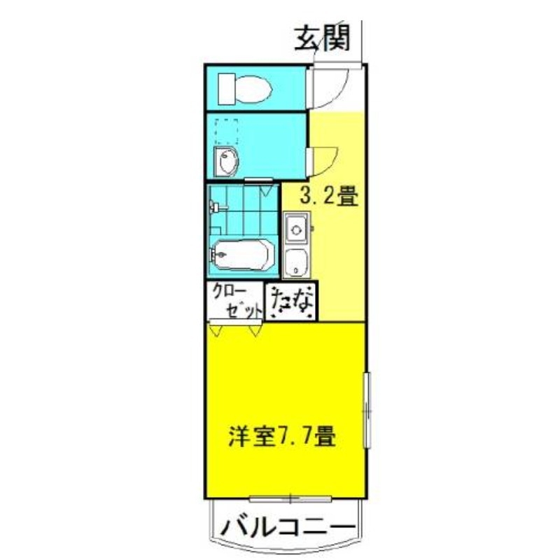 ミルキーウェイ３ｒｄの間取り