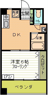 ミレニアム芦屋の間取り