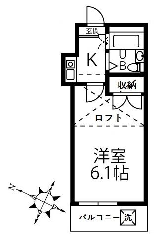 OM駒沢の間取り