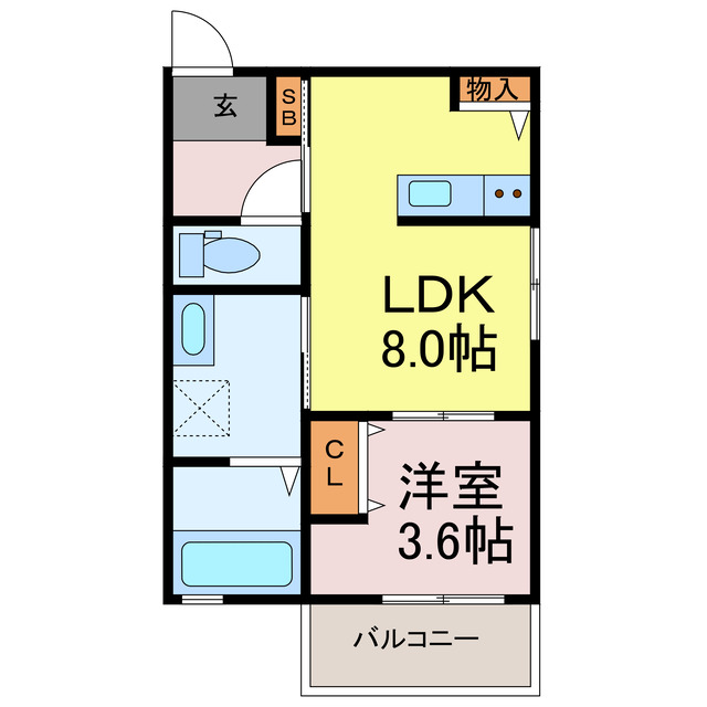 La maison du bonheurIIの間取り