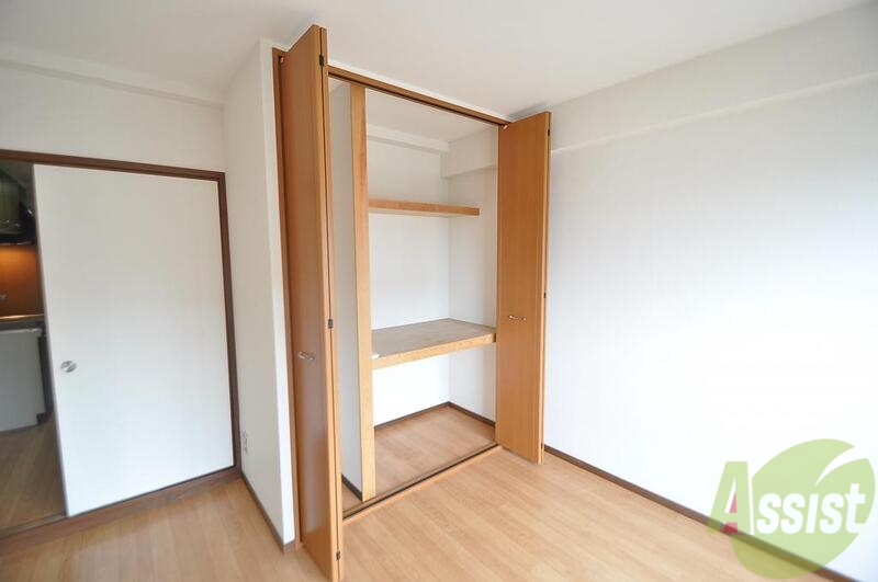 収納　もちろん収納スペースも確保。お部屋がスッキリ片付きますね。