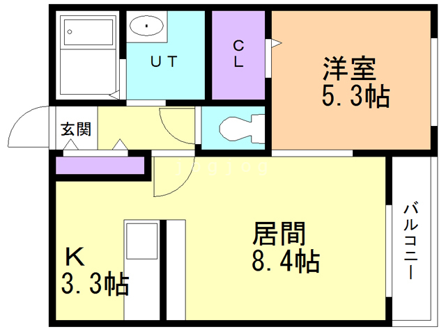 カレの間取り