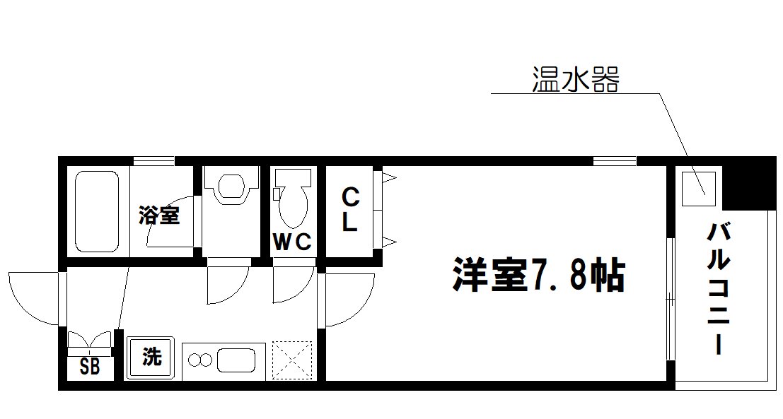 プロスペクト中之島の間取り