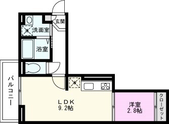 ディール北浦和Iの間取り