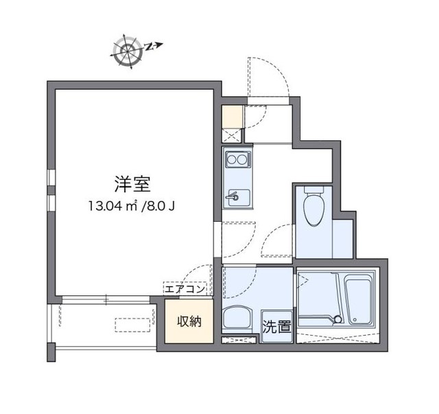 クレイノフェリーチェ大蔵の間取り