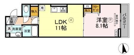 グラナーデ東日暮里の間取り