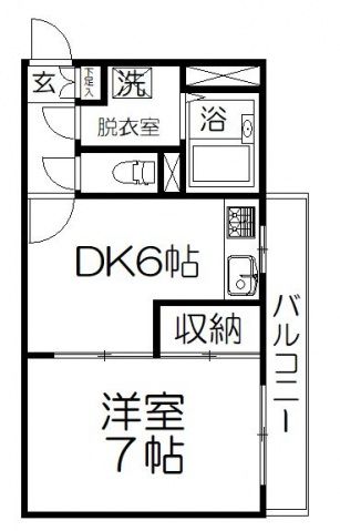 キャッスル島村の間取り