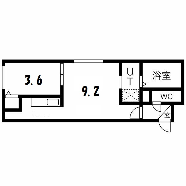 ＧＲＡＮＤ　ＲＡＶＩＮＥ菊水の間取り