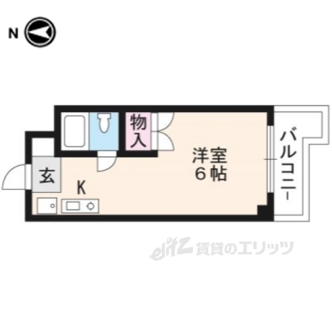 ボーン宇治２号館の間取り