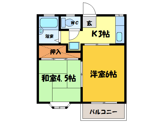 ユース青山Iの間取り