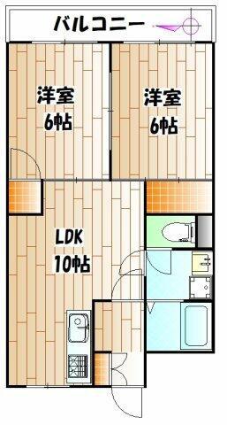 青山マンションの間取り