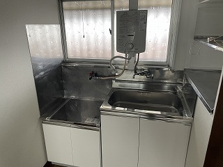 キッチン　☆二口ガスコンロ設置可能です☆