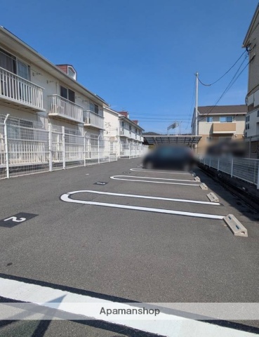 駐車場　眺望