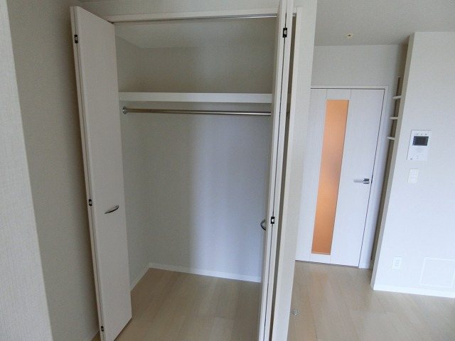 収納　たっぷりとした収納スペースです