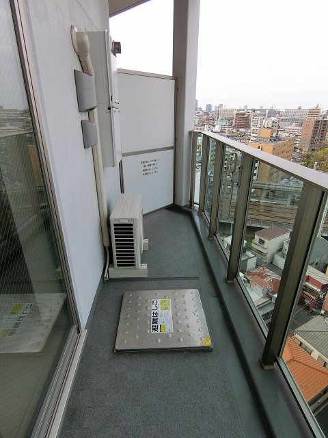 バルコニー　落ち着いた時間を過ごせるバルコニーです