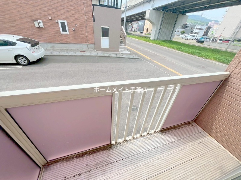 バルコニー　バルコニー付きです！