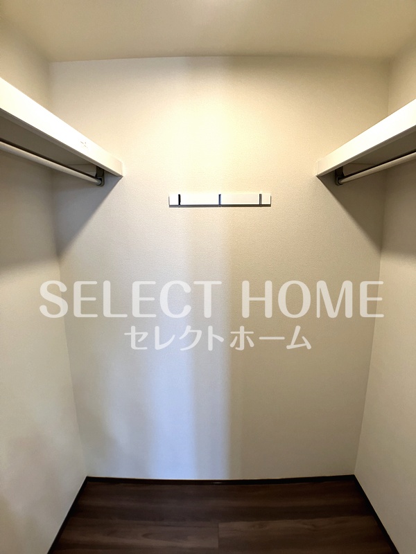 収納　ちょっとした収納スペースも充実しています