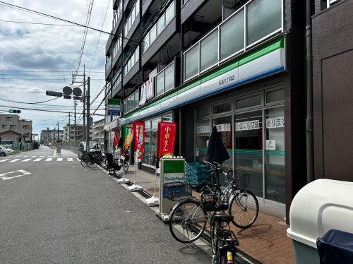 コンビニ　ファミリーマート 伝法六丁目店（コンビニ）まで287m