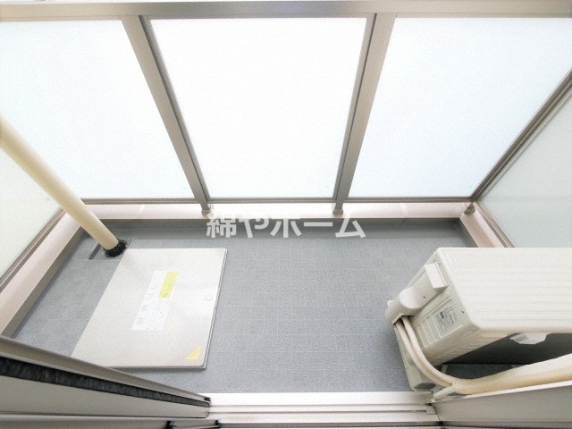 バルコニー　広々としたバルコニーです