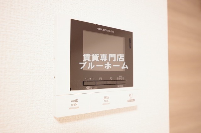セキュリティ　モニター付きインターホンあります！
