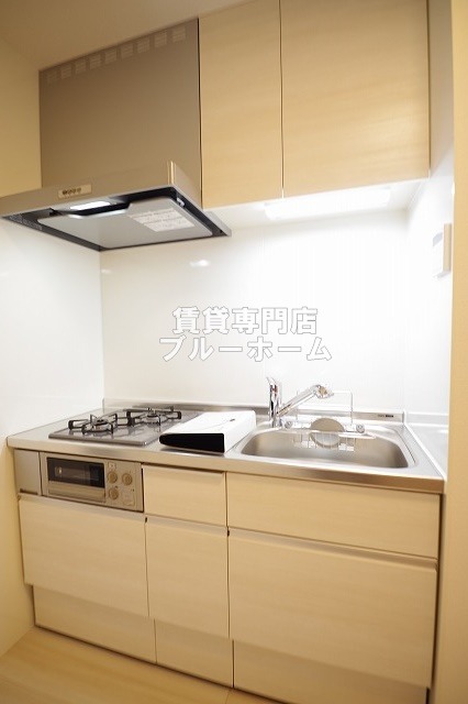 キッチン　2口コンロのシステムキッチン！