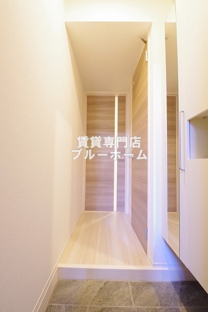 玄関　明るい玄関です！