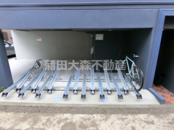 その他共有部分　ラック式の駐輪場