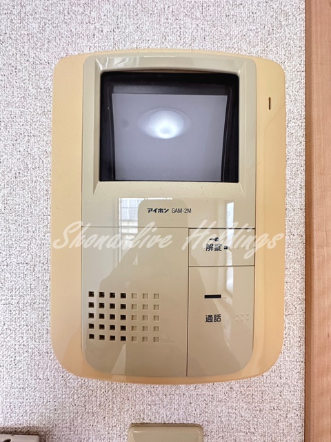 セキュリティ　テレビインターホン付き♪