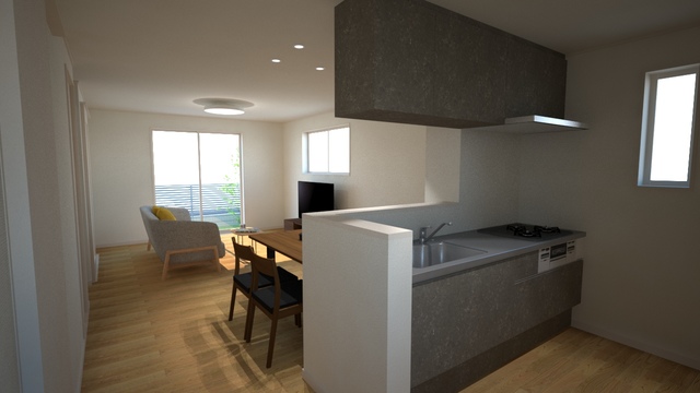 キッチン　カウンターキッチン