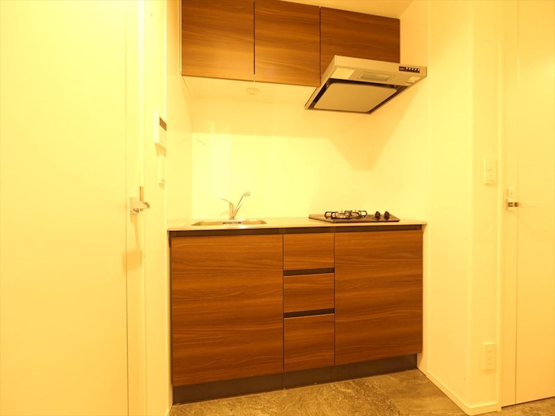 キッチン　システムキッチン（ガス2口コンロ付）