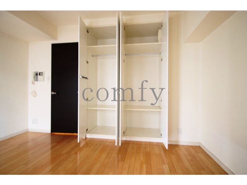 収納　高さのあるクローゼット