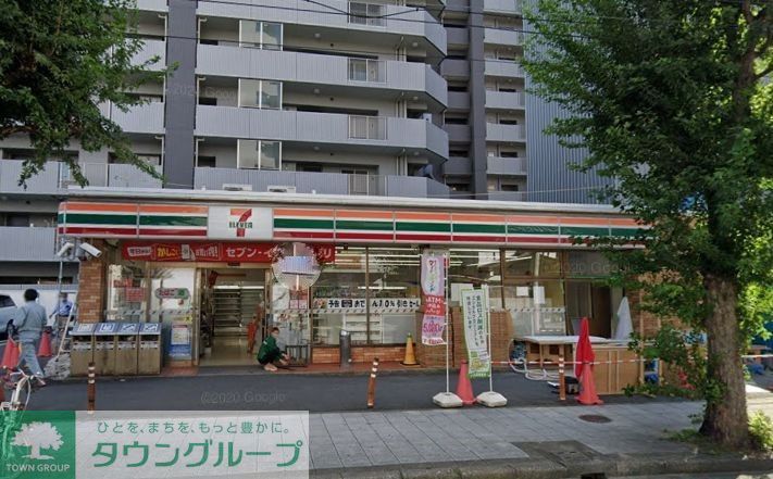 コンビニ　セブンイレブン名古屋新道2丁目店（コンビニ）まで430m